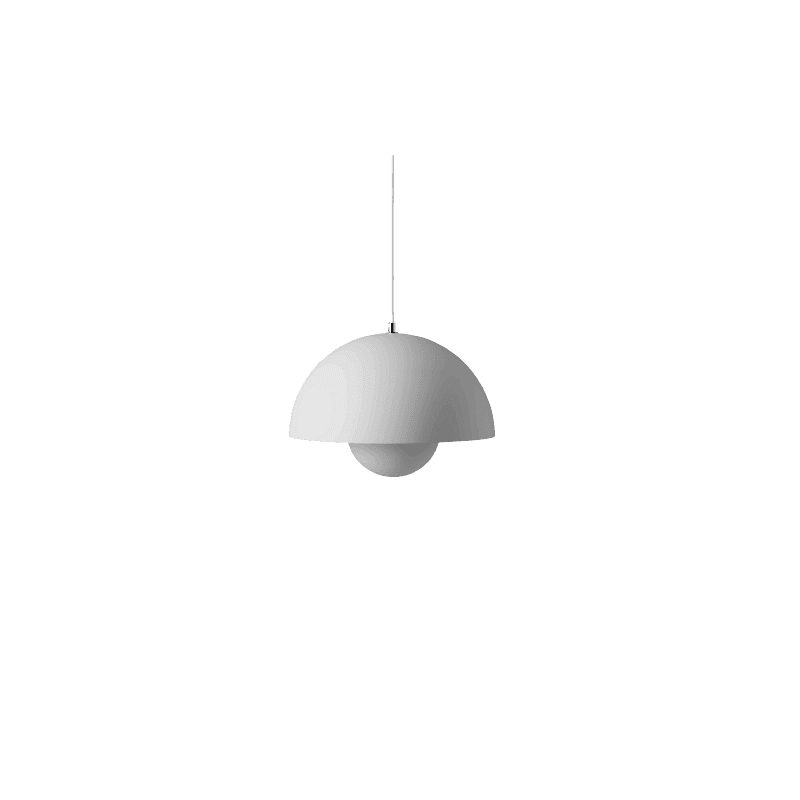 &Tradition Flowerpot VP7 Matt Light Grey