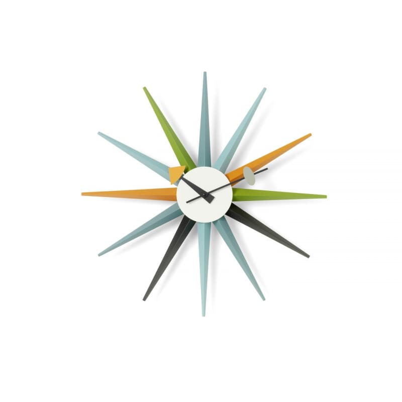 Vitra Sunburst Clock Multifarvet