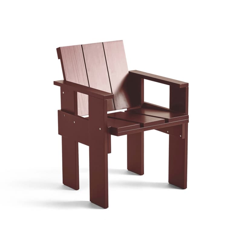 HAY Crate Dining Chair Iron Red