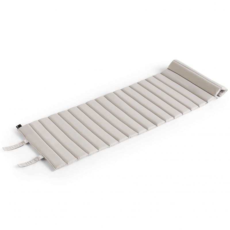 HAY Crate Quilted Cushion Lounge Chair Sky Grey