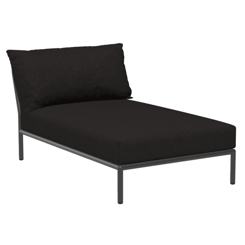HOUE LEVEL 2 Chaiselong Heritage Char Dark grey