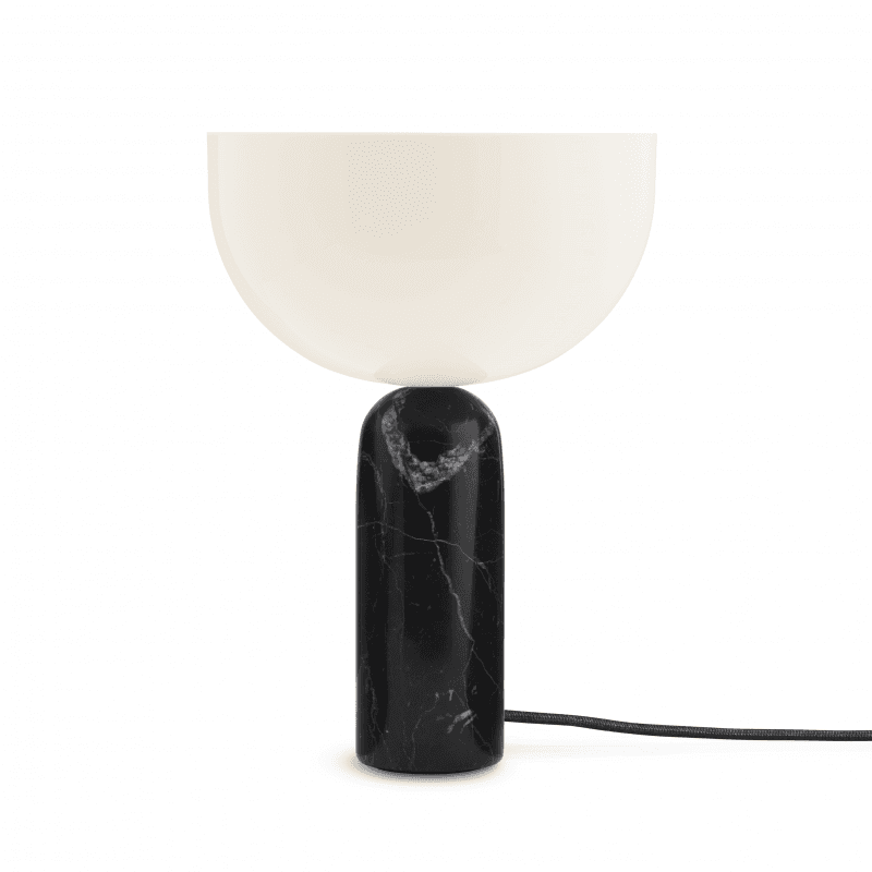 New Works Kizu Table Lamp Marble Small Sort Marmor