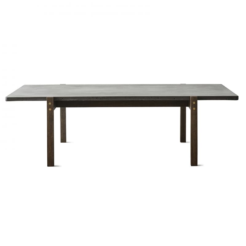 Eberhart Eugene Concrete Dark / Oak Dark / Brass Details