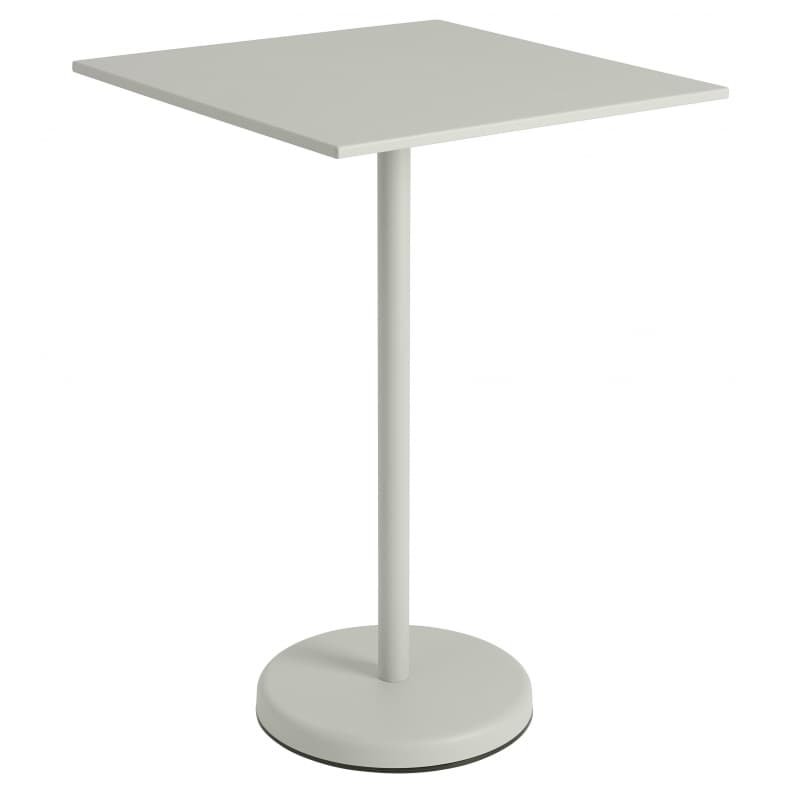Muuto Linear Steel Café Table 105 Grey