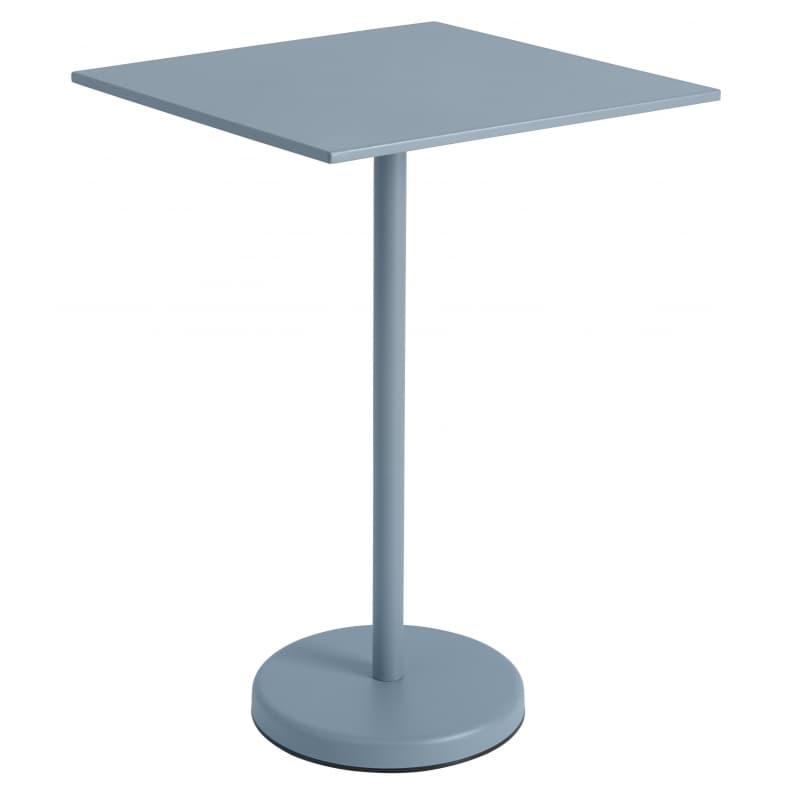 Muuto Linear Steel Café Table 105 Pale Blue