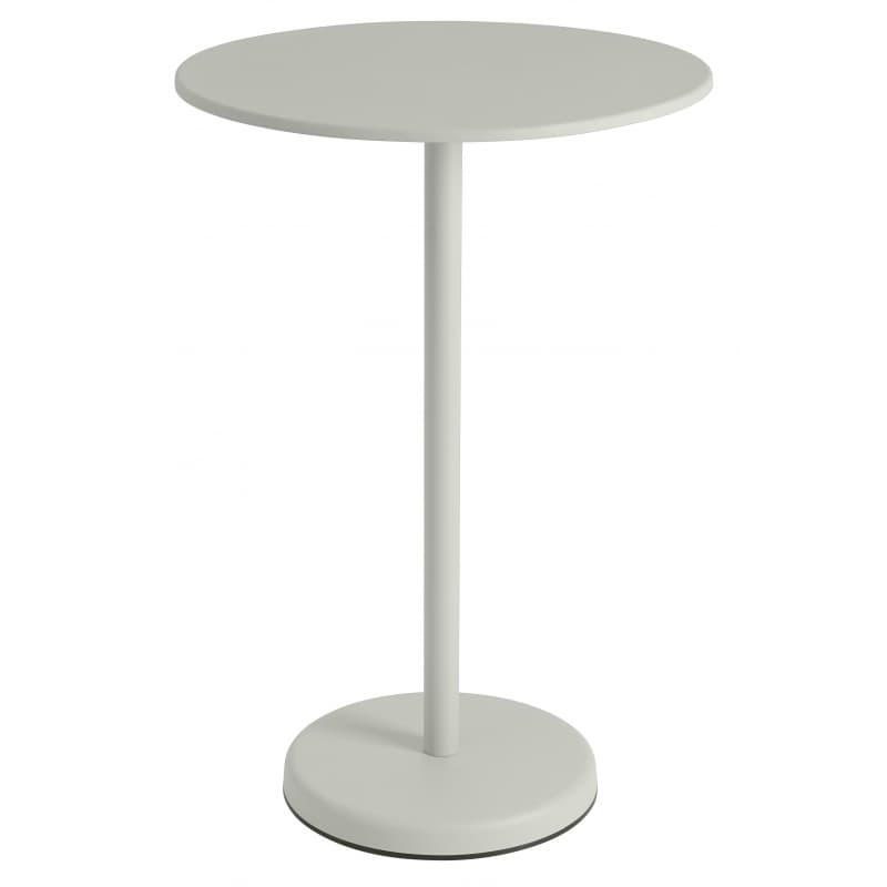 Muuto Linear Steel Café Table Round 105 Grey