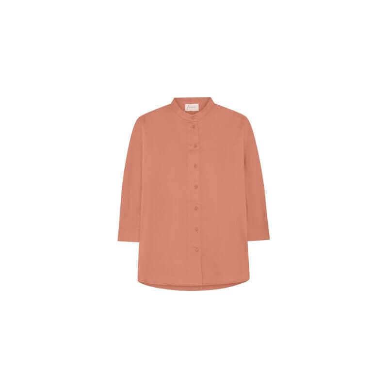 Frau Seoul Kort Skjorte Cameo Brown