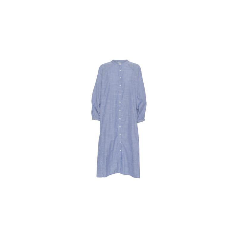 Frau Tokyo Skjortekjole Medium Blue Stripe