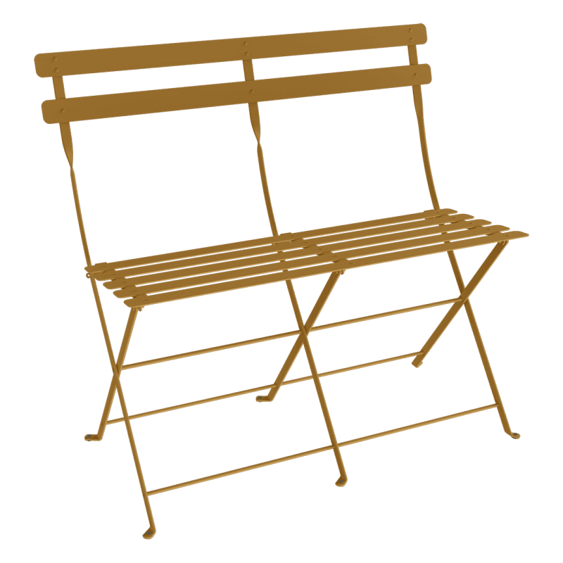 Fermob Bistro 2-seater Bench Gingerbread