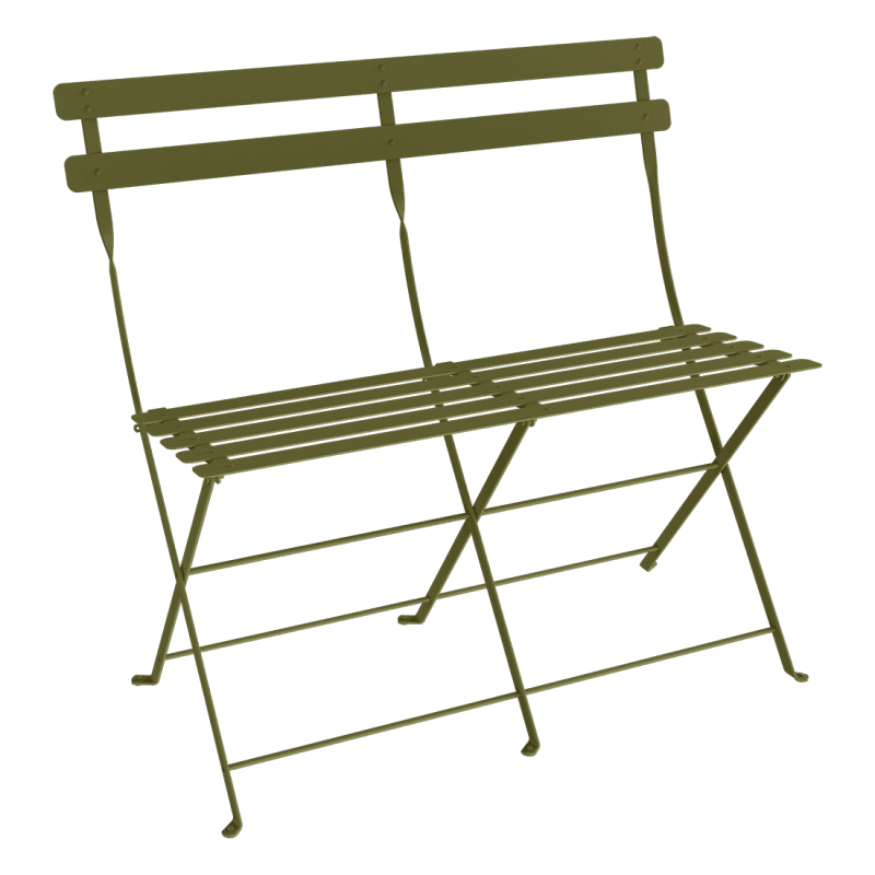 Fermob Bistro 2-seater Bench Pesto