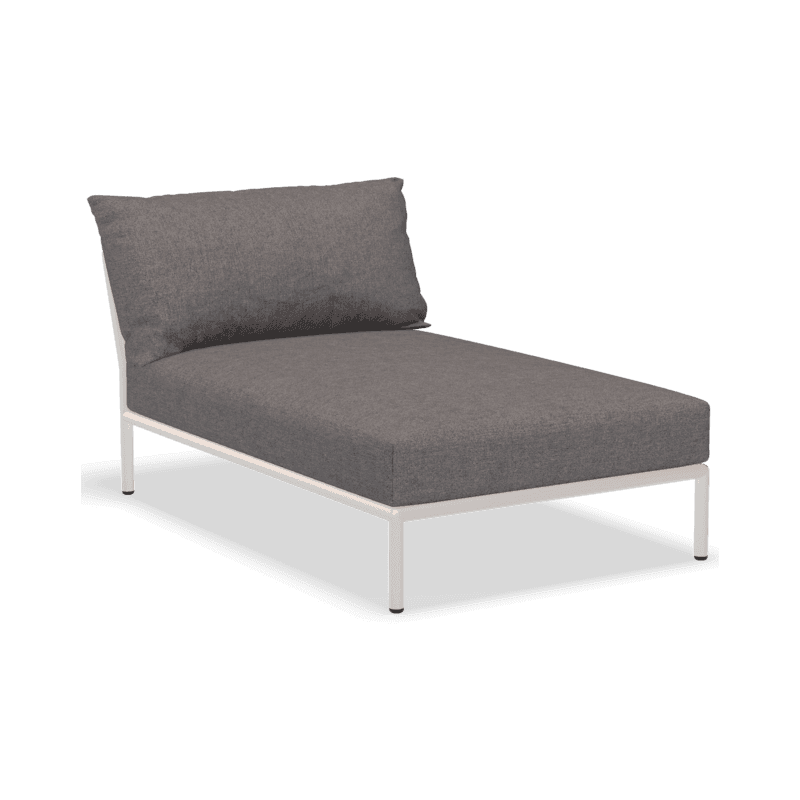 HOUE LEVEL 2 Chaiselong Muted white Heritage slate