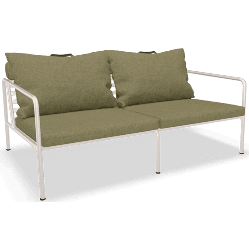 HOUE AVON Lounge Sofa Muted white Heritage leaf