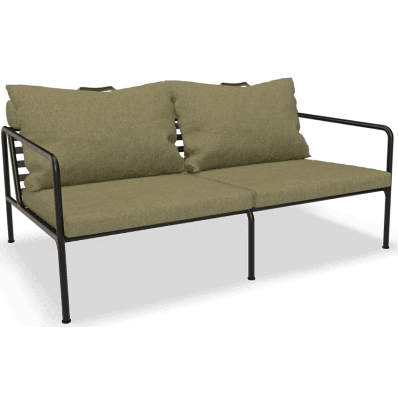 HOUE AVON Lounge Sofa Dark grey Heritage leaf
