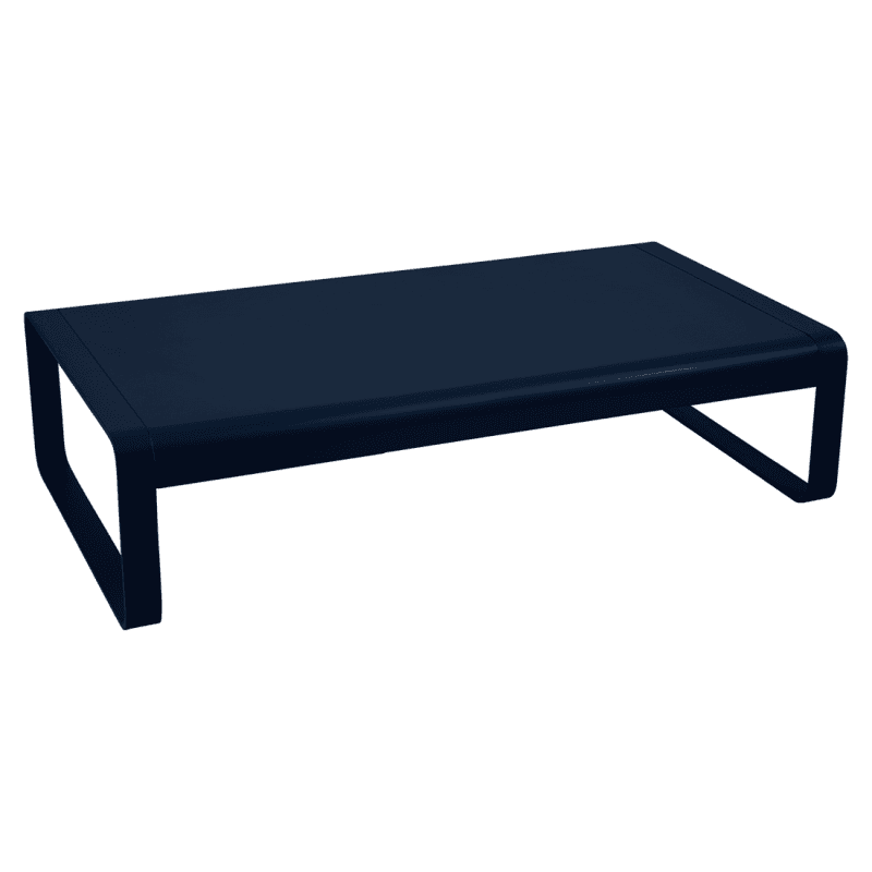 Fermob Bellevie Large Low Table 138 x 80 Deep Blue