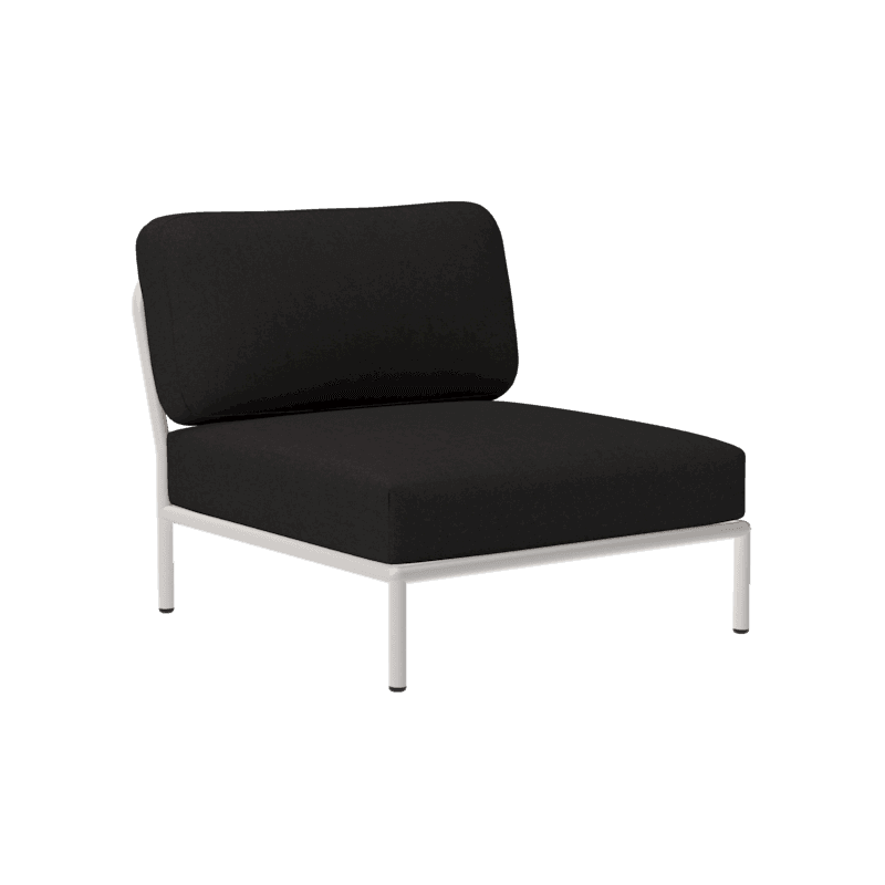 HOUE LEVEL Lounge Chair Heritage Char Muted white