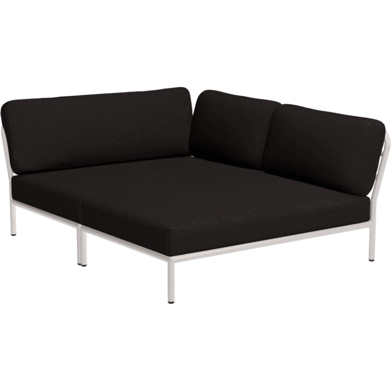 HOUE LEVEL Cozy Corner Right Module Heritage Char Muted white