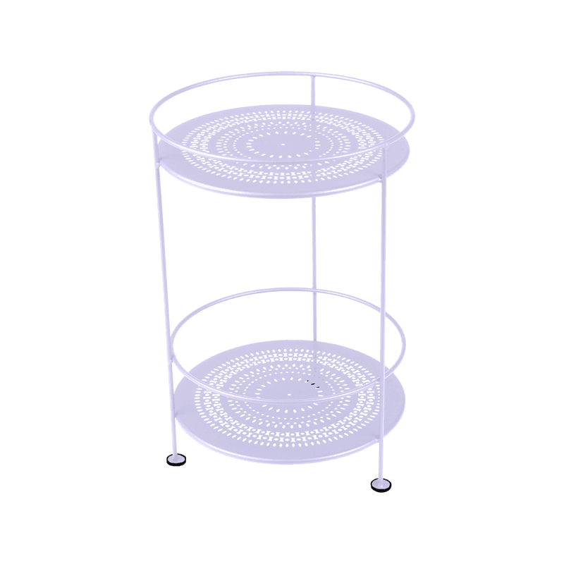 Fermob Guinguette Side Table Perforated Marshmallow