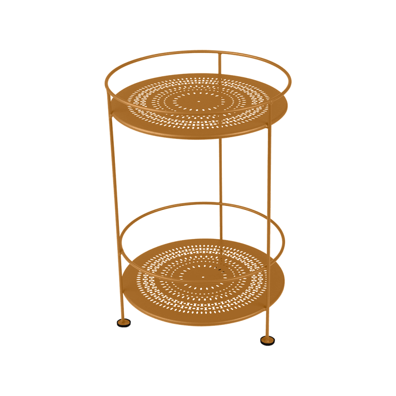 Fermob Guinguette Side Table Perforated Gingerbread