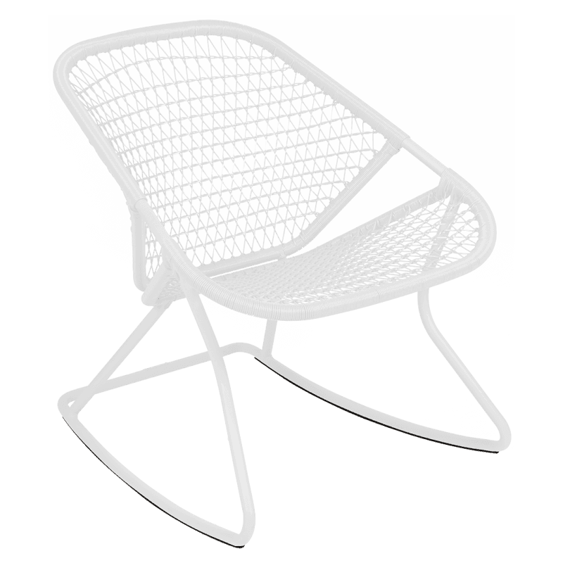 Fermob Sixties Rocking Chair Cotton White