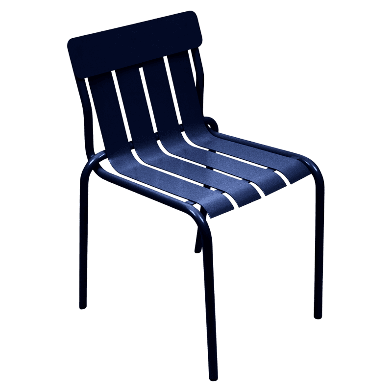 Fermob Stripe Stol Deep Blue