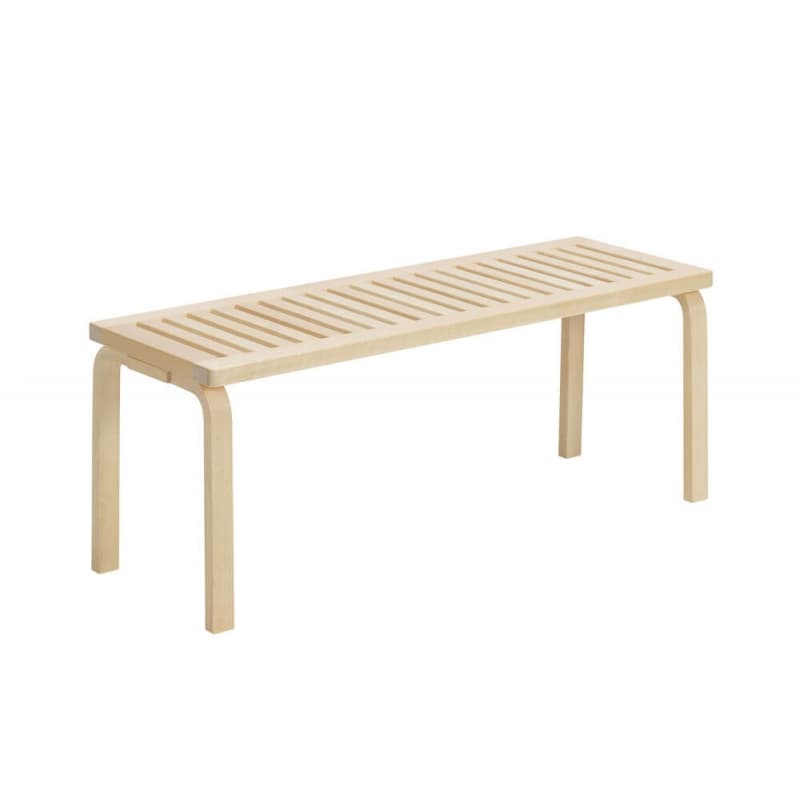 Artek Bench 153A Birk Lamelsæde