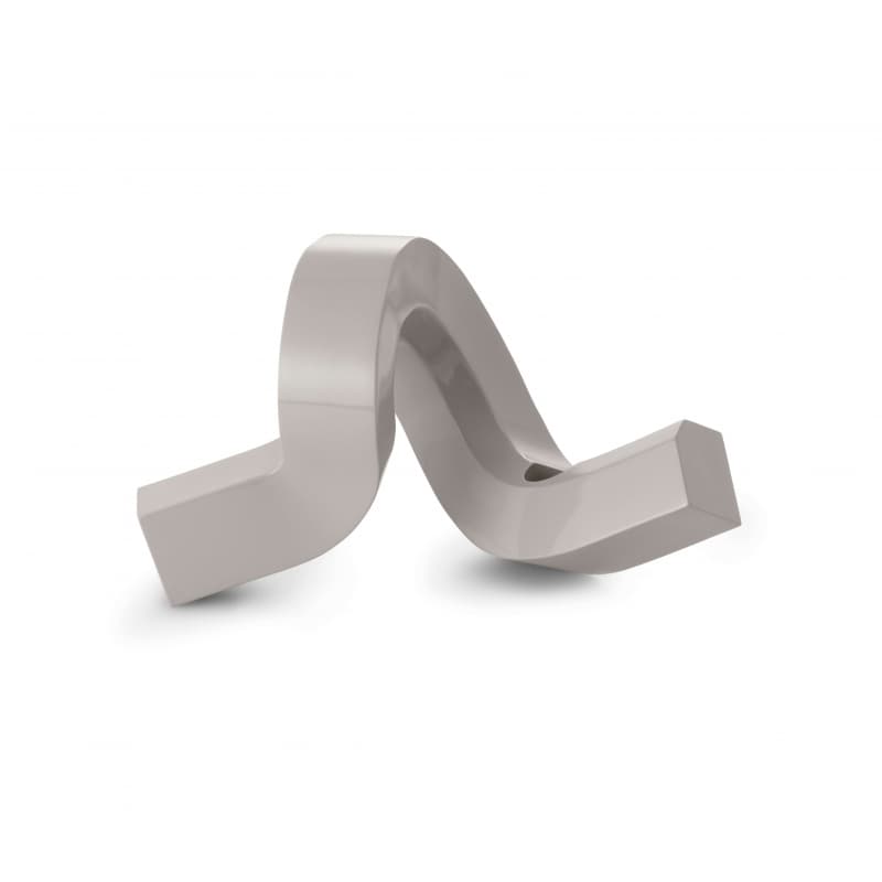 Normann Copenhagen Crooked lysestage (one) Warm Grey
