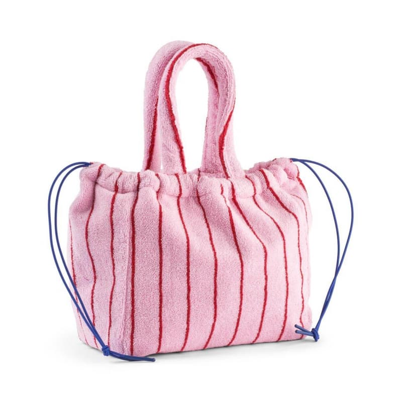 Bongusta Naram Handbag Small Baby Pink & Sky Patrol Red