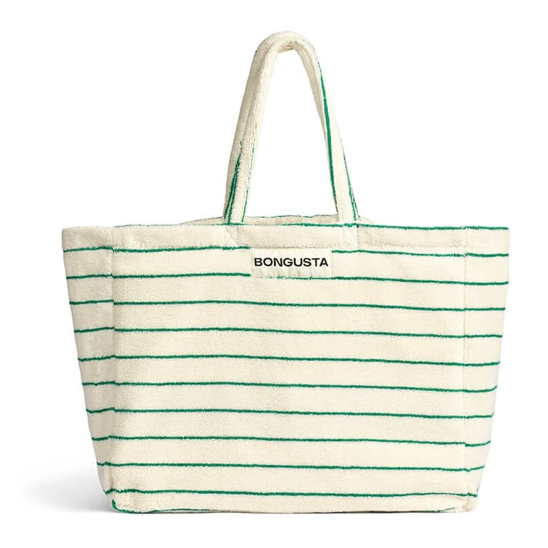Bongusta Naram Weekend Bag Pure white & Grass