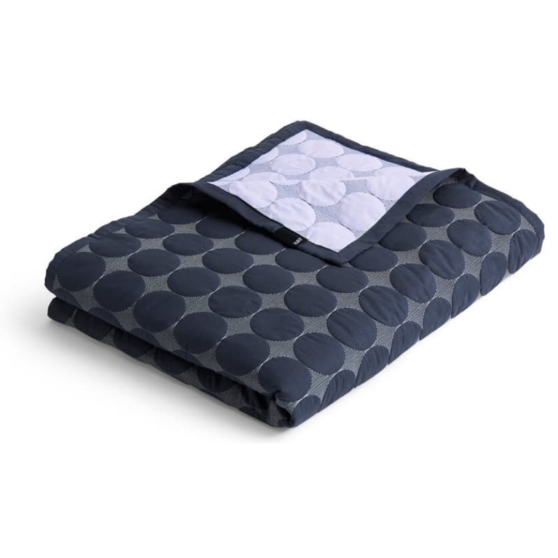 HAY Mega Dot Organic Midnight Blue 235 x 245 cm