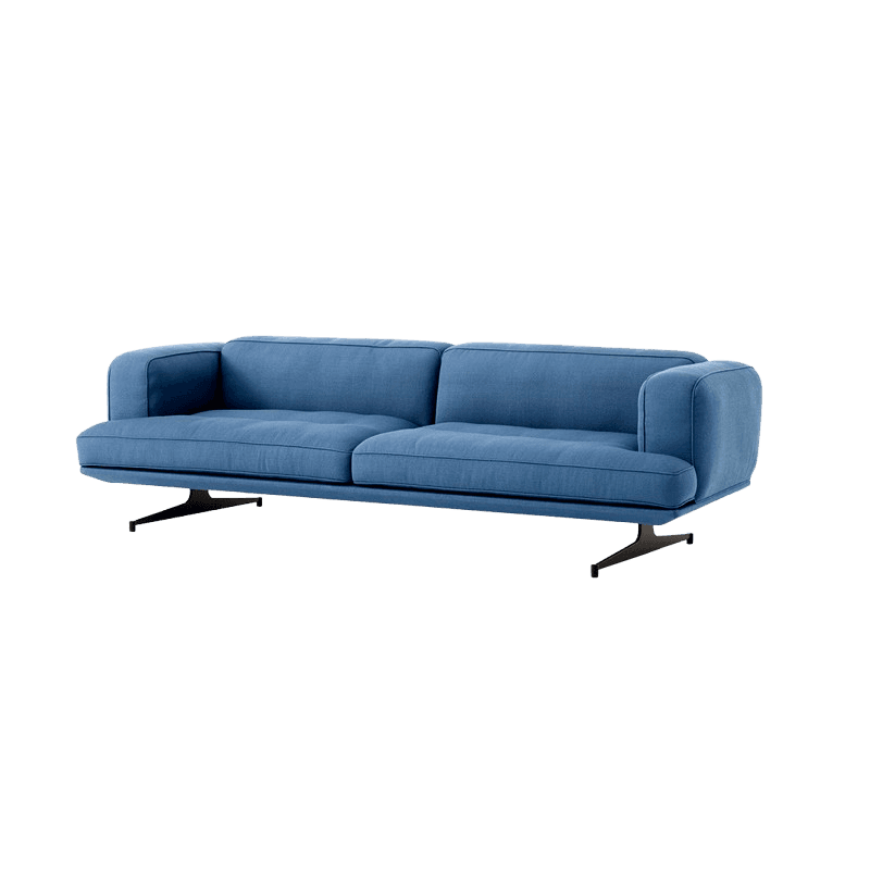 &Tradition Inland Sofa AV23 Black Base Vidar 733