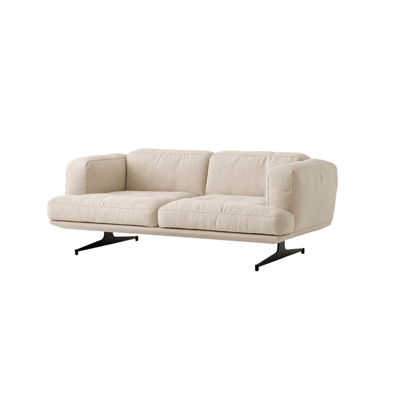 &Tradition Inland Sofa AV22 Black Base Clay 0011