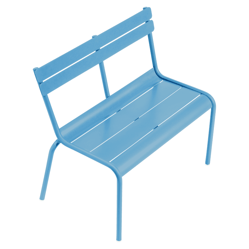 Fermob Luxembourg Kid Bench Maya Blue