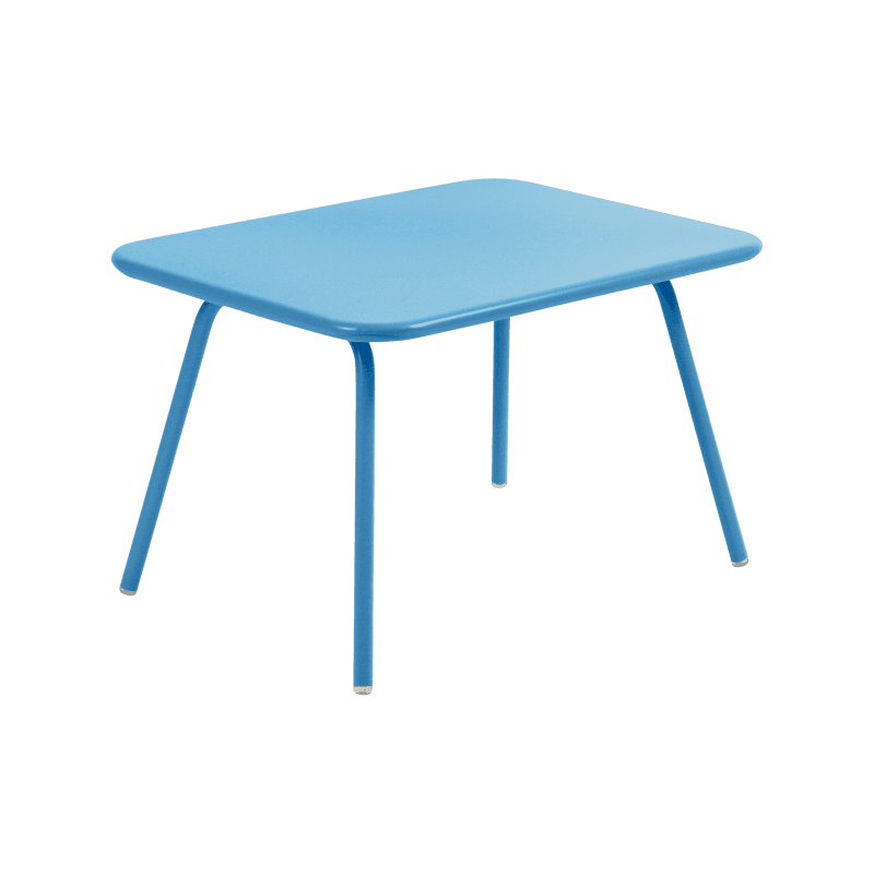Fermob Luxembourg Kid Table 76 x 55,5 Maya Blue