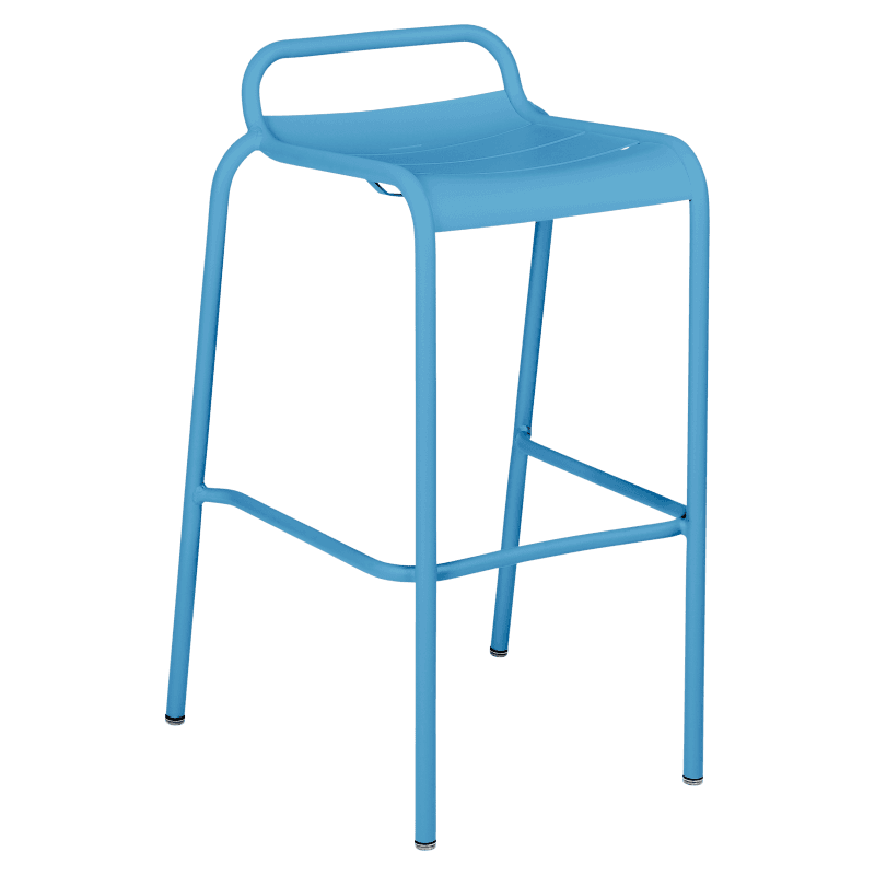 Fermob Luxembourg Bar Stool Maya Blue