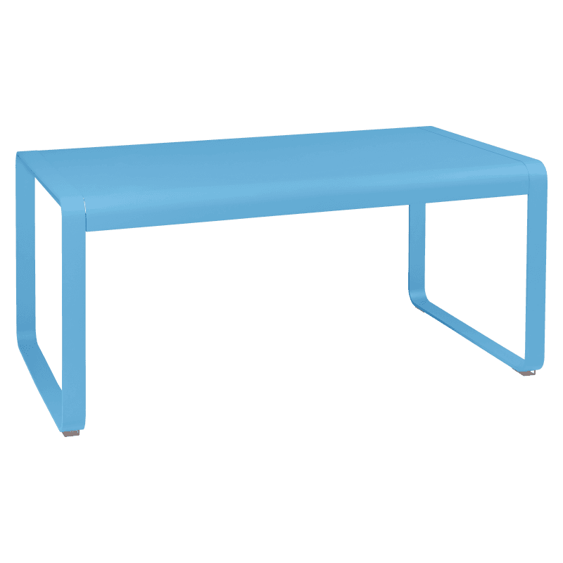 Fermob Bellevie Mid-Height Table 140 x 80 Maya Blue