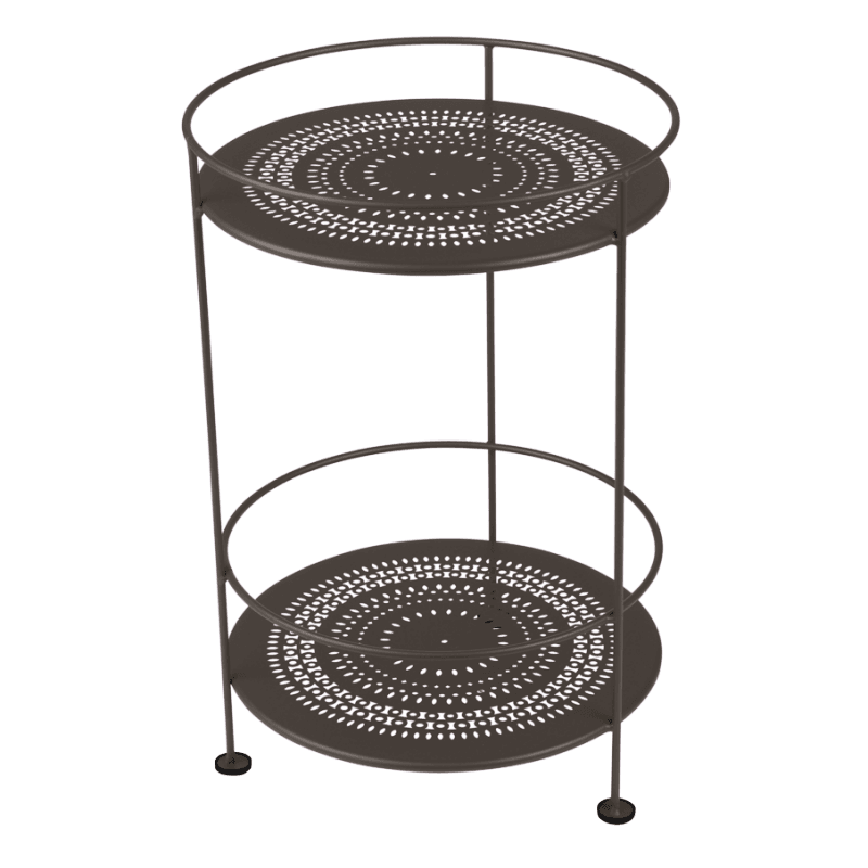 Fermob Guinguette Side Table Perforated Tonka