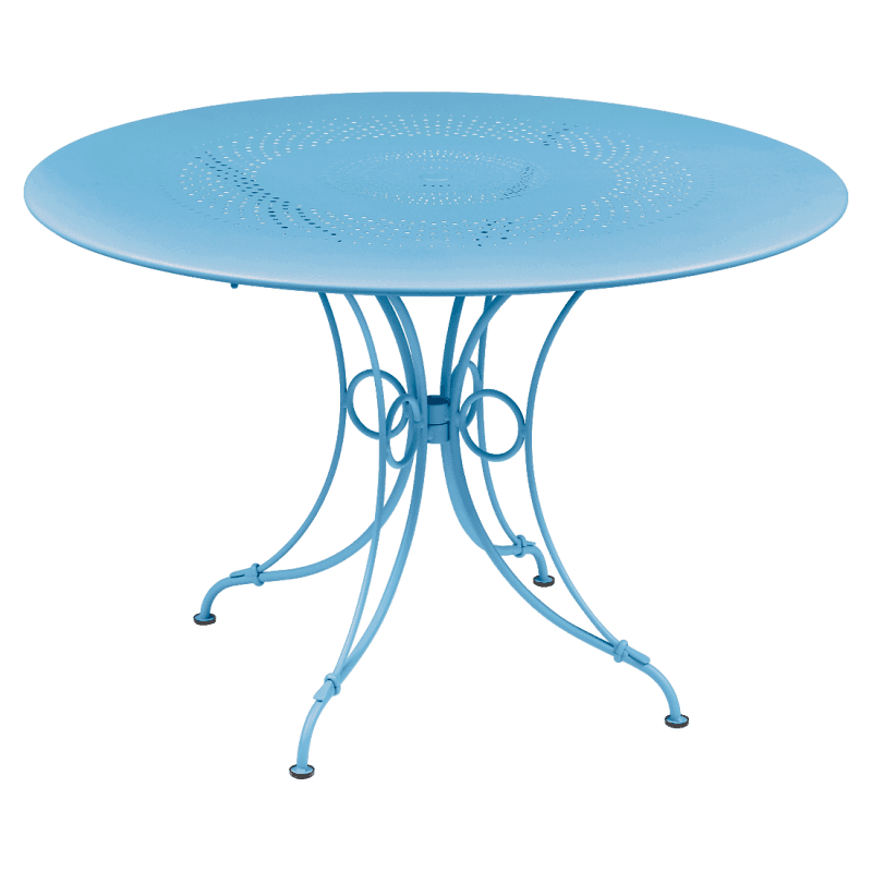 Fermob 1900 Table Ø 117 Maya Blue