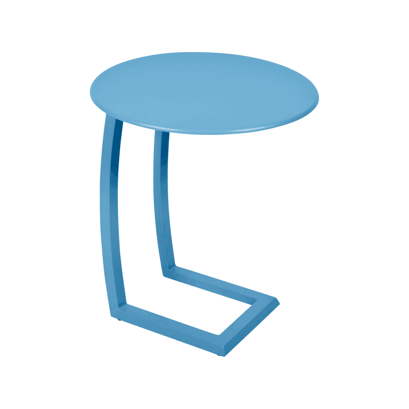 Fermob Alizé Offset Low Table Maya Blue