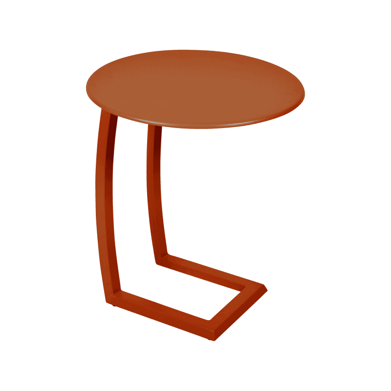 Fermob Alizé Offset Low Table Candied Orange