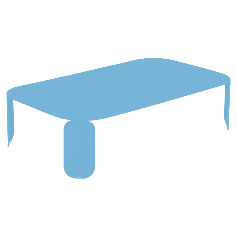 Fermob Bebop Low Table 120 x 70 (H 29) Maya Blue