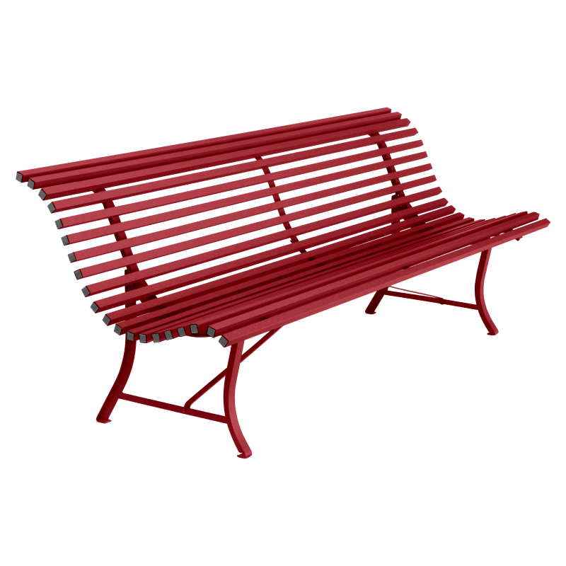 Fermob Louisiane Bench 200 Chili