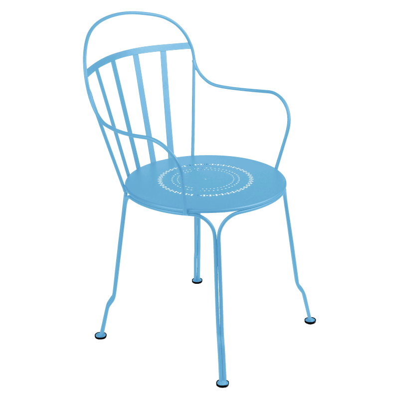 Fermob Louvre Armchair Maya Blue