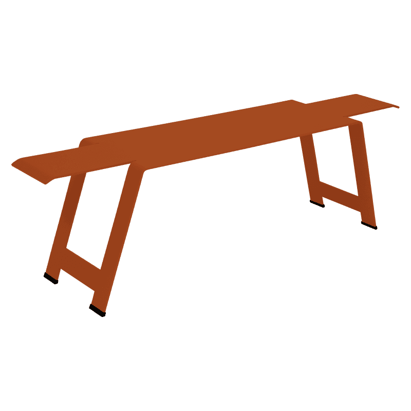 Fermob Origami Bench Candied Orange