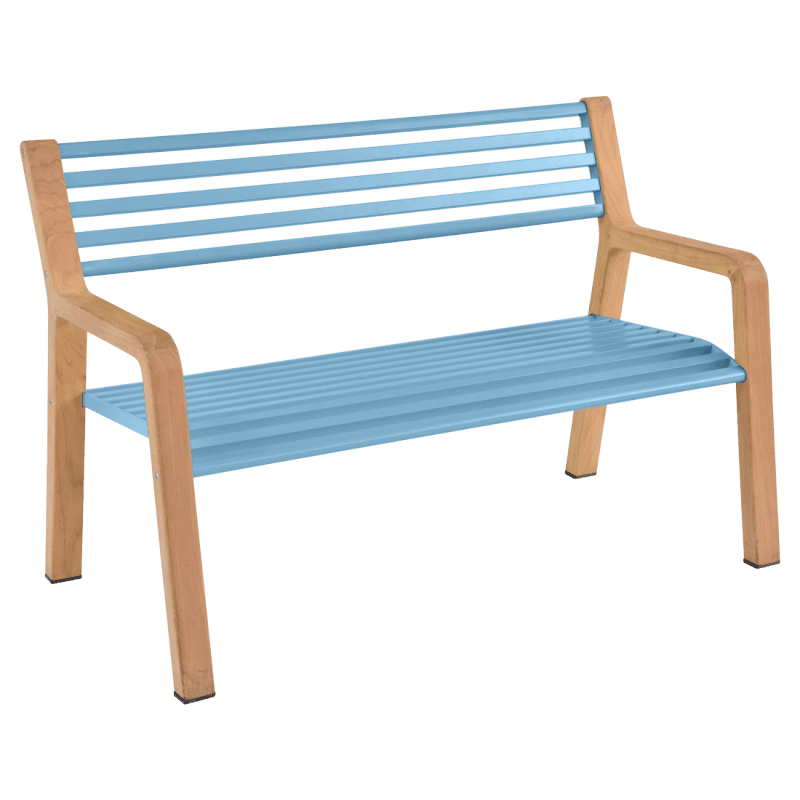 Fermob Somerset Bench Maya Blue