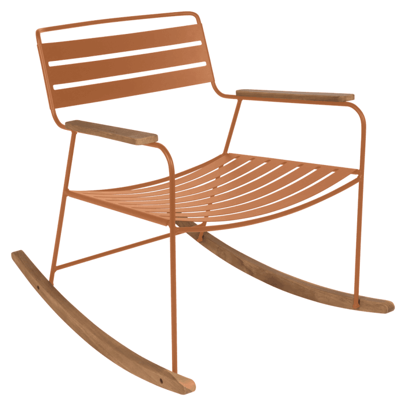 Fermob Surprising Rocking Chair Candied Orange