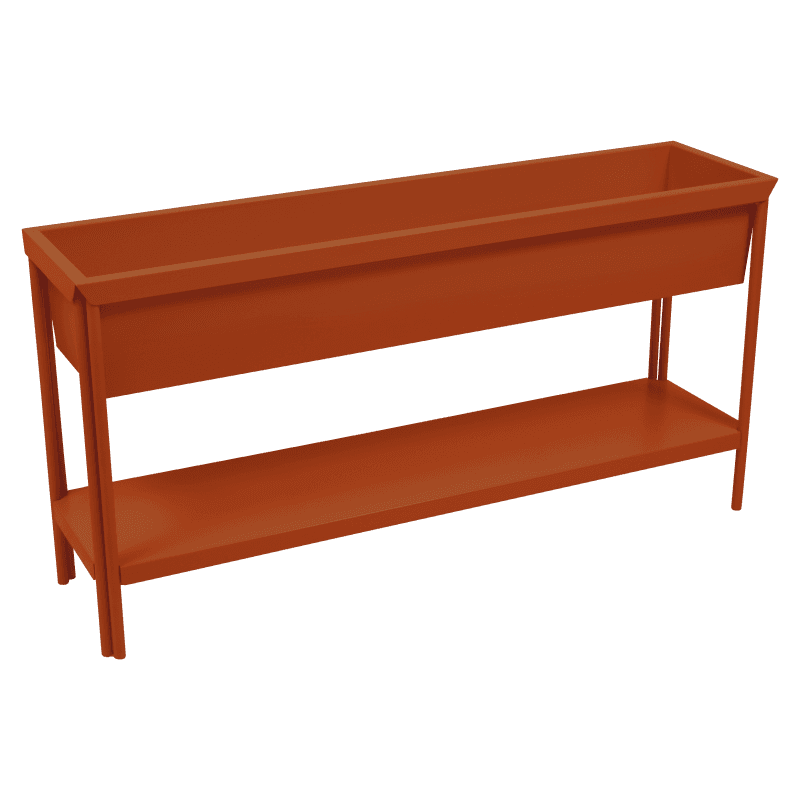 Fermob Terrazza Medium Planter Candied Orange