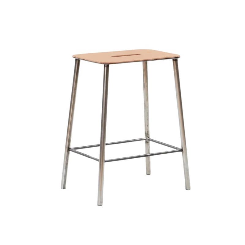 Frama Adam Stool Leather 50 cm.