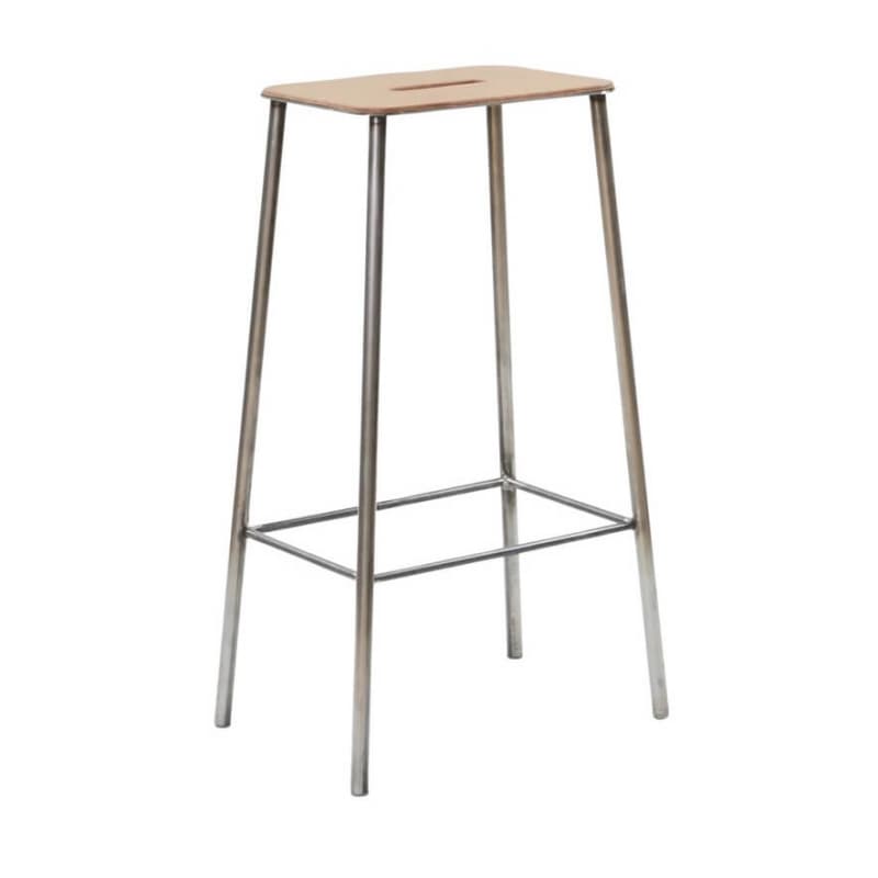 Frama Adam Stool Leather 76 cm.