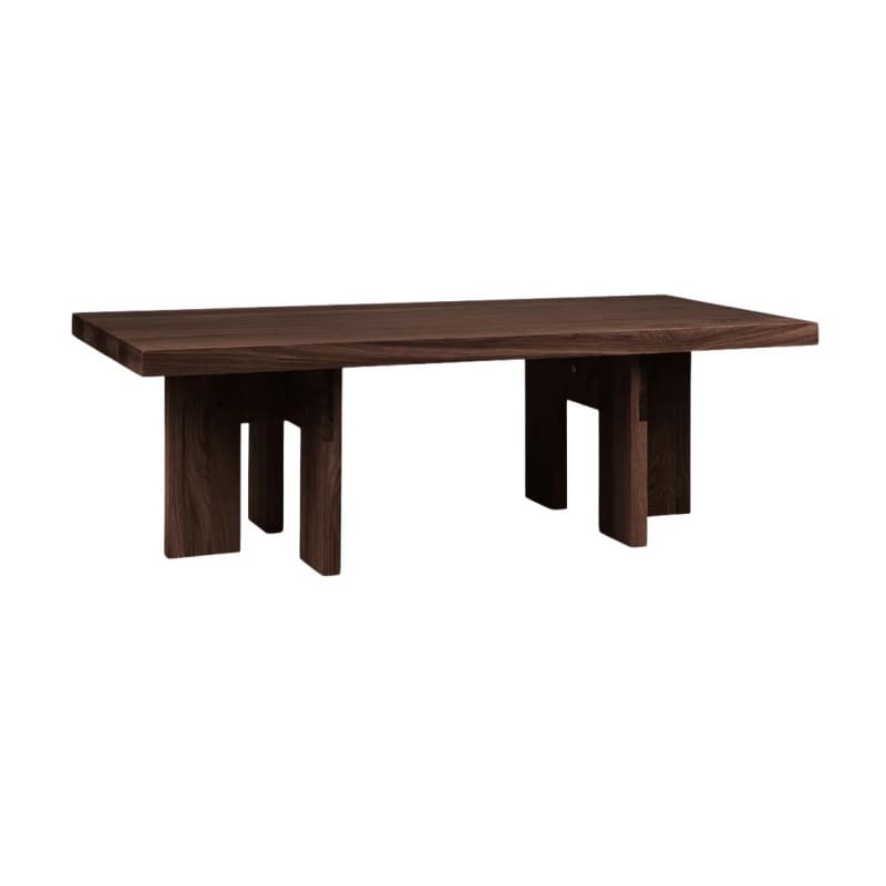 Frama Farmhouse Coffee Table, Rectangle Dark Oak