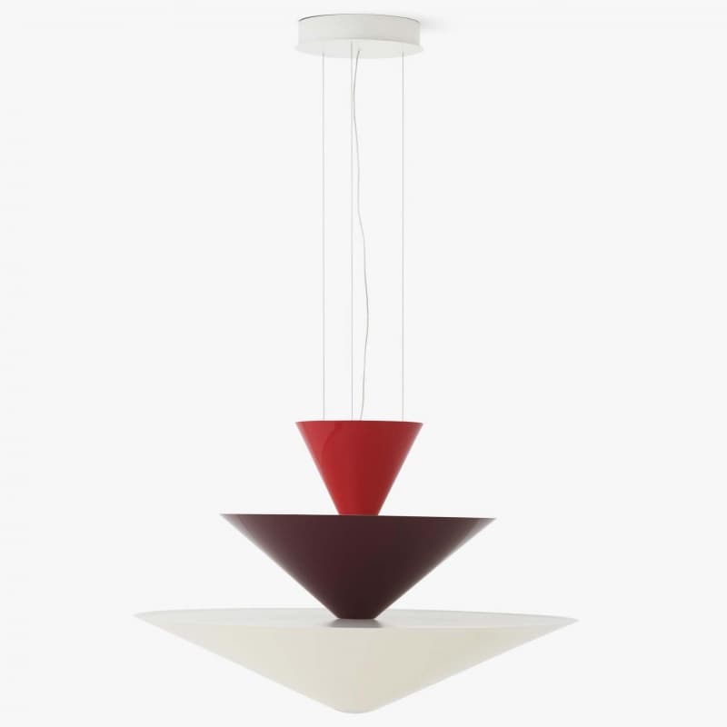 &Tradition Gio LN15 Vermilion Red/Dark Burgundy/Ecru White